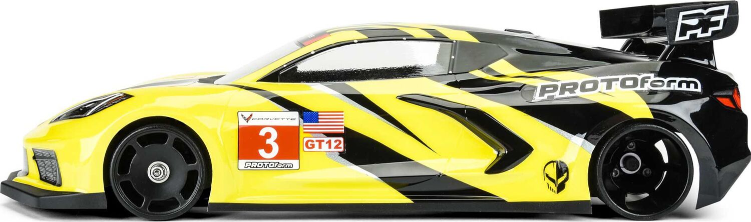 1/12 Chevrolet Corvette C8 Clear Body: GT12